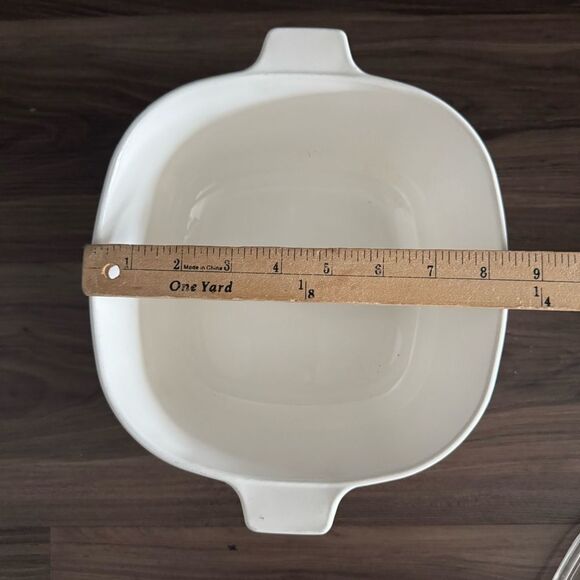 Vintage Corning Ware Cornflower Blue Baking & Cookware 8 Piece Set Lids & Handle - Picture 10 of 16